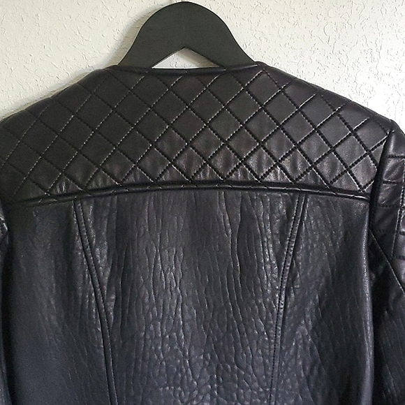 Dawn Levy  Genuine Leather Moto Jacket XS - Picture 8 of 8